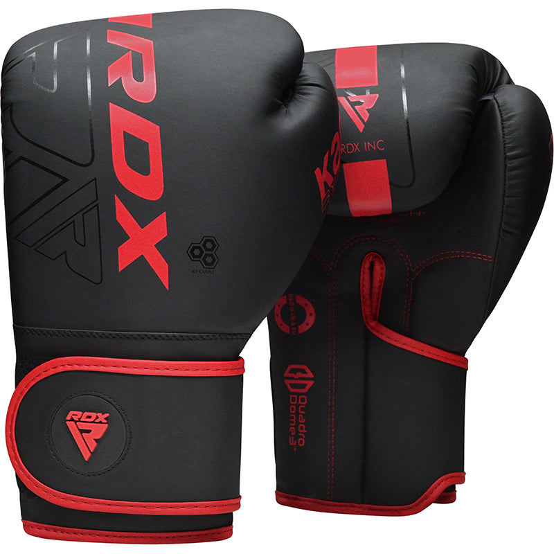 RDX F6 Kara Kids Boxing Gloves 6oz#color_red