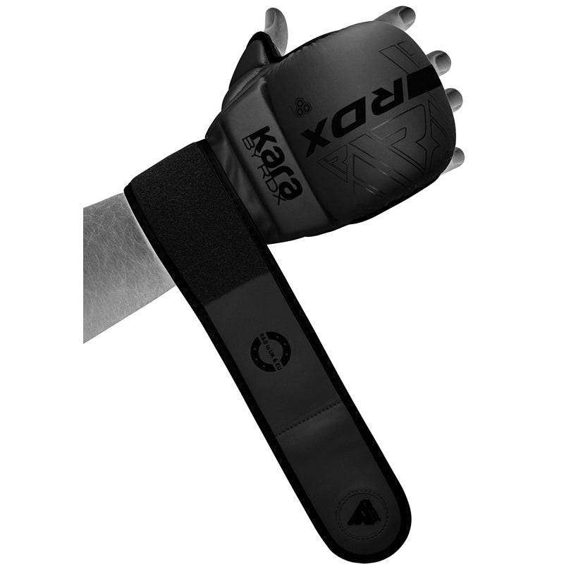 RDX F6 KARA MMA Sparring Gloves 7oz#color_black