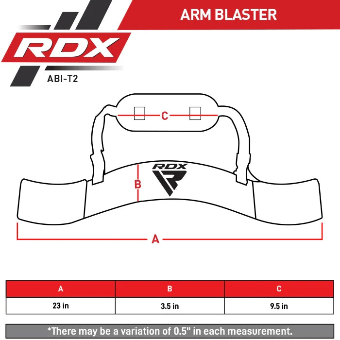 RDX T2 Arm Blaster voor Bicep Curls