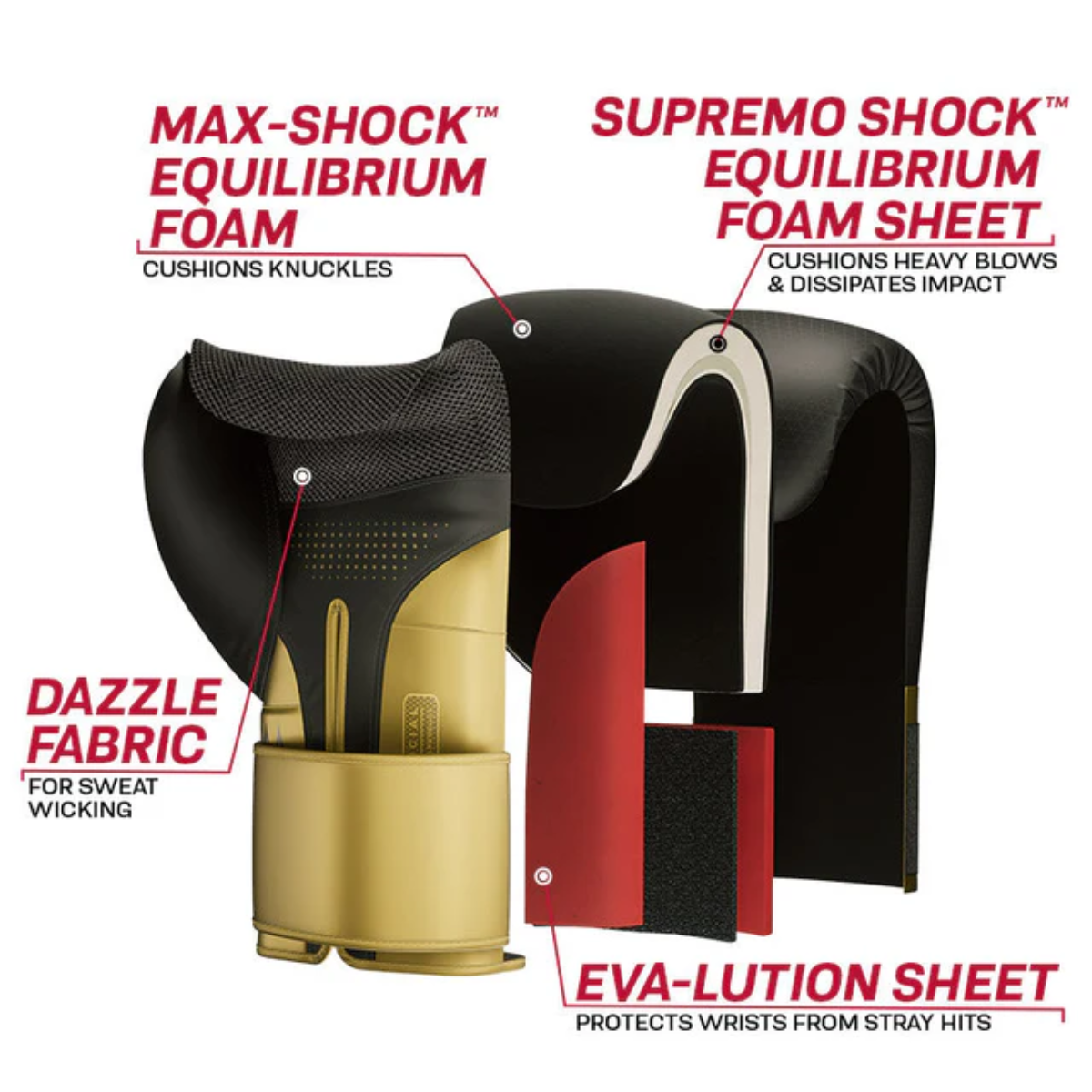 L2 Mark Pro Sparring Boxing Gloves Hook-and-Loop