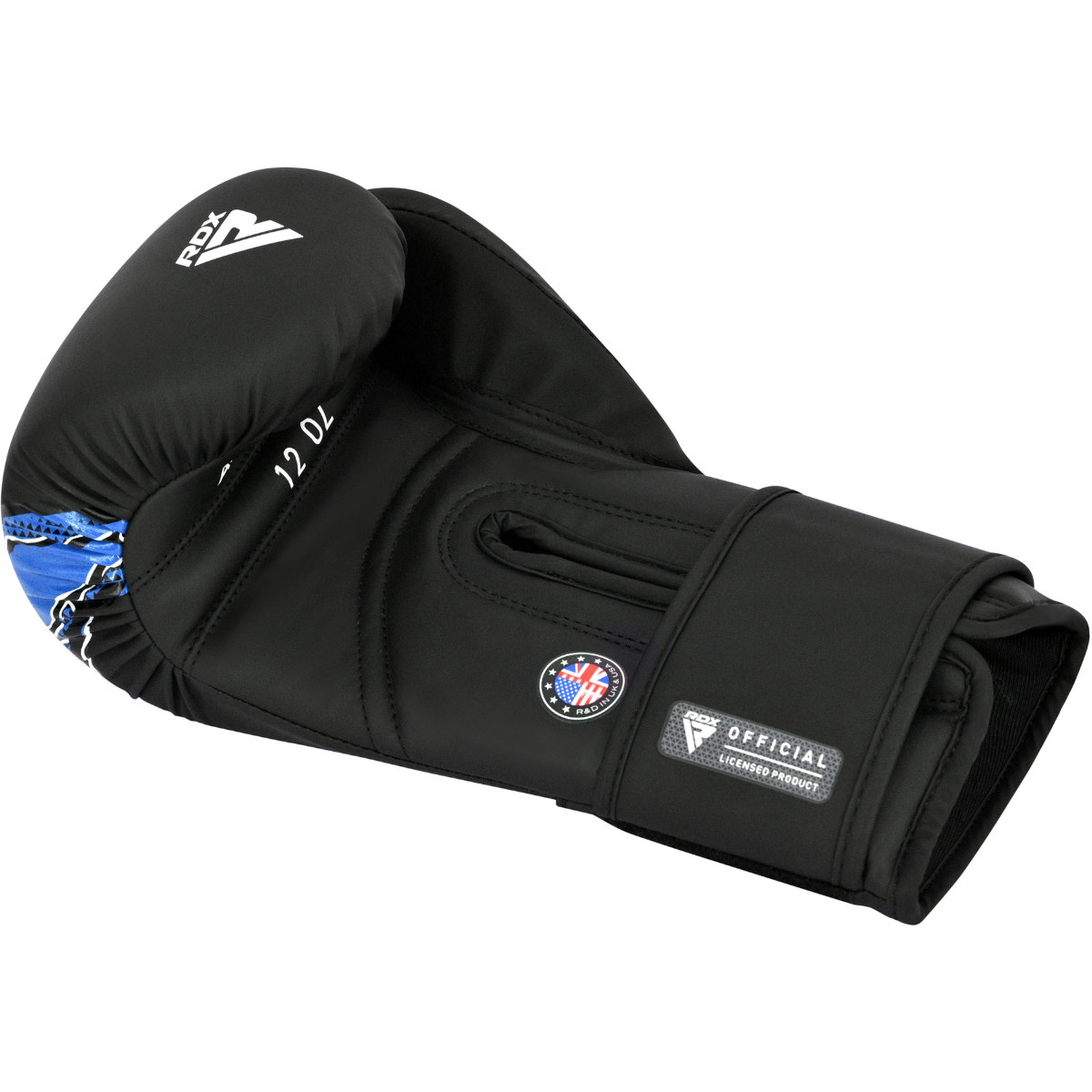 RDX Sports Boxing Glove Aura F17 Black Blue