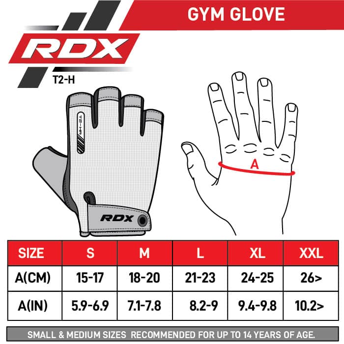 Gants d'haltérophilie RDX T2