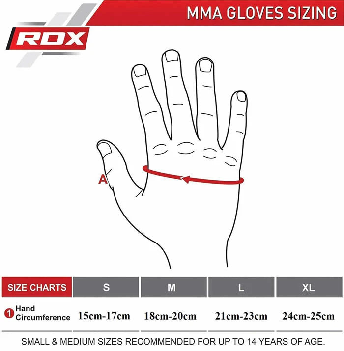 Gants de combat RDX T6 MMA 7oz