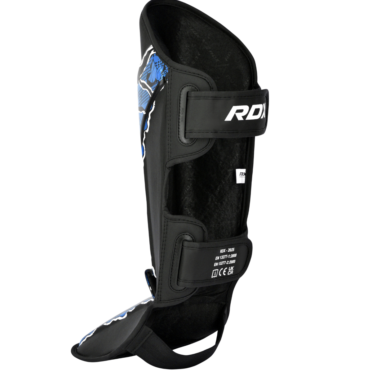 RDX Sports Shin Instep Guard Aura F17 Black and Blue