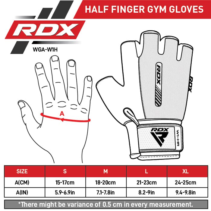 RDX W1 Gym Workout Handschoenen