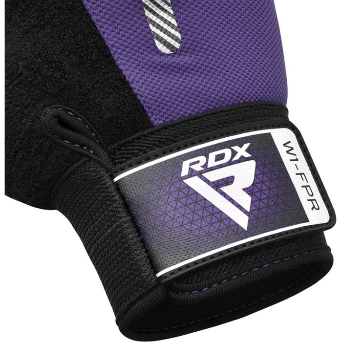 RDX W1 Full Finger Gym Gloves#color_purple