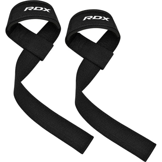 RDX Sports WEIGHT TRAINING WRIST STRAPS BLACK