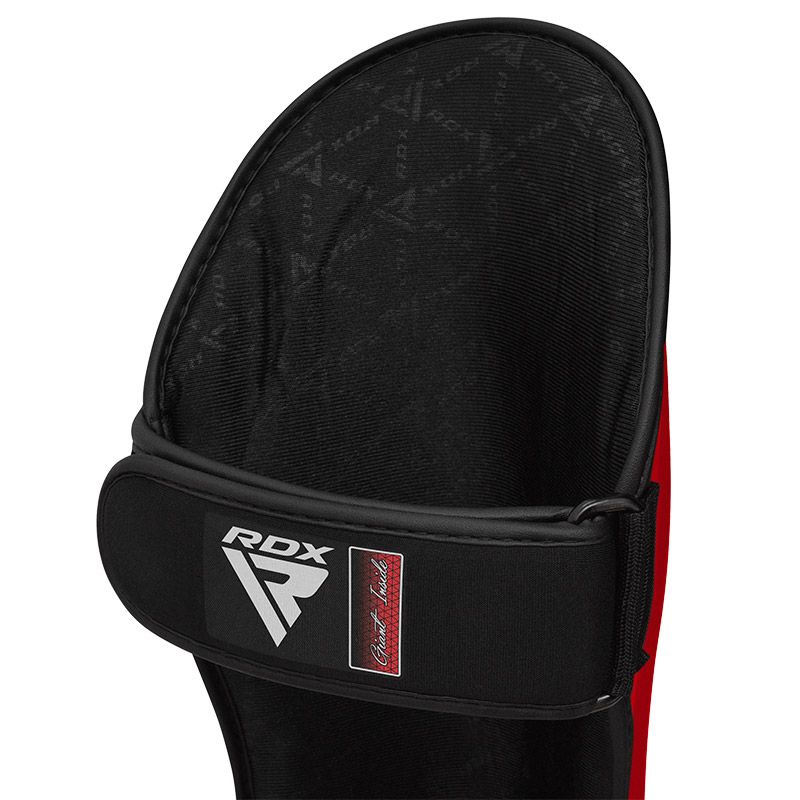 RDX T1 Black Shin Instep Guards#color_red