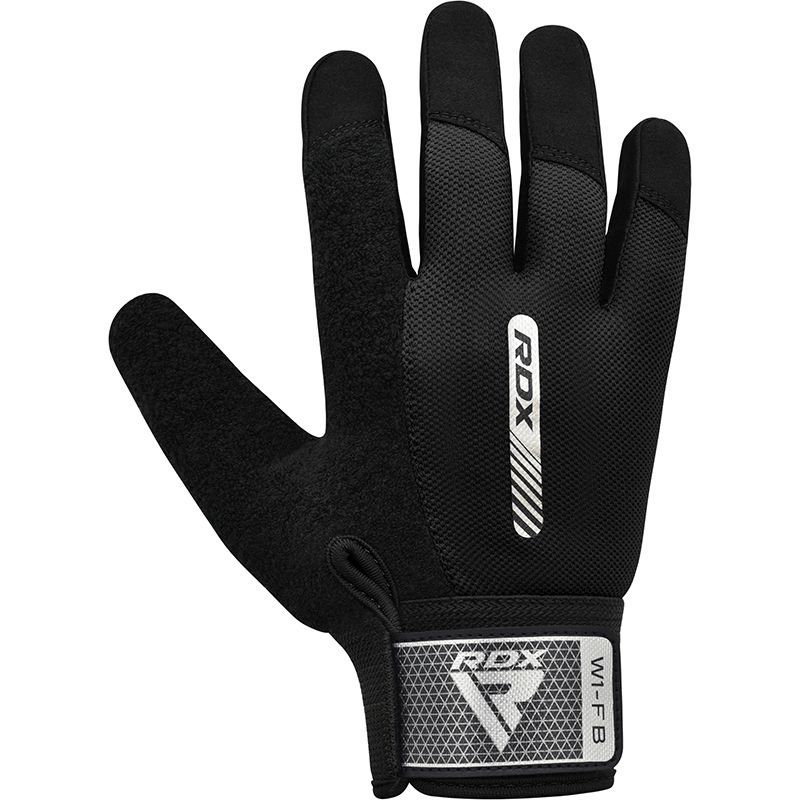 RDX W1 Full Finger Gym Gloves#color_black