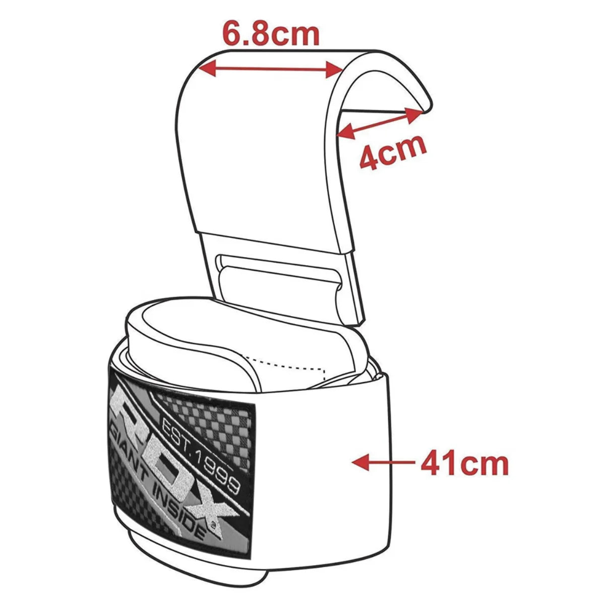 Gel Padded Lifting Straps Wrist Support Non Slip Grip Moisture Wicking