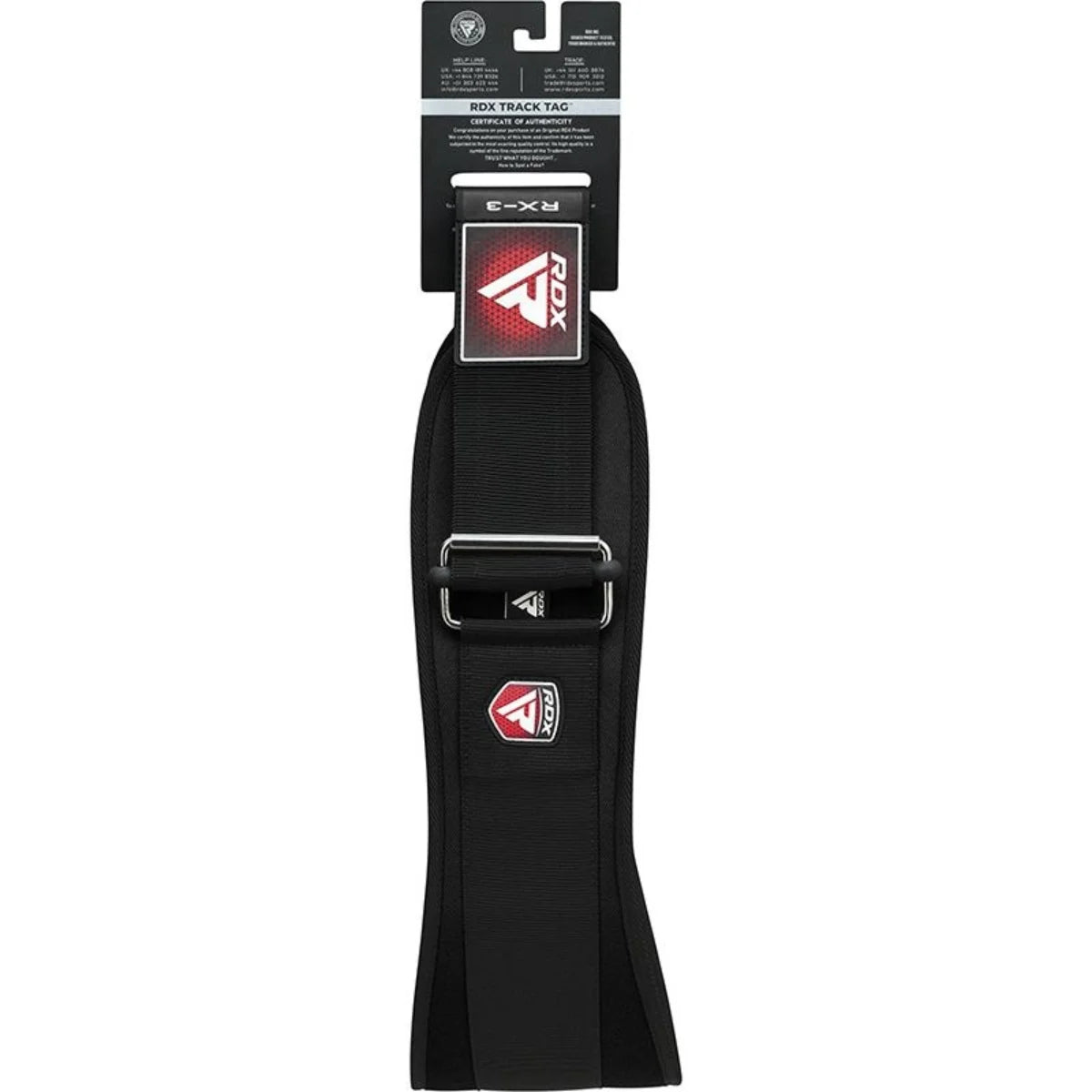 RDX X3 Lifting Belt EVA Lution SpongeX Padding Tension Lock Waist Support