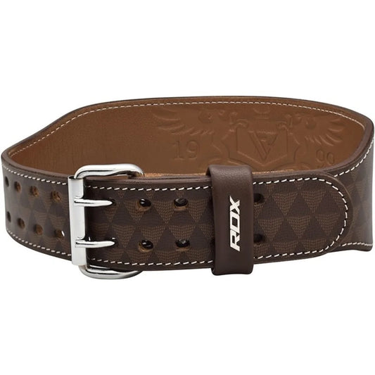 RDX ARLO Nappa Leather Weightlifting Belt Calfskin Back and Core Support